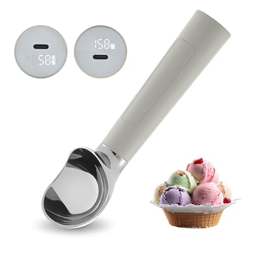 Heated Ice Cream Scoop Rechargeable