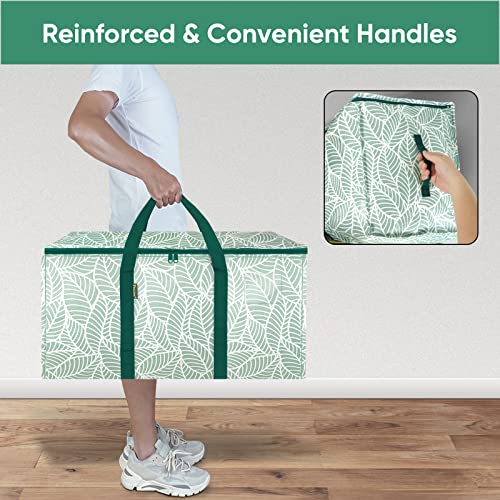 Clear Oversized Moving Bags with Reinforced Handles