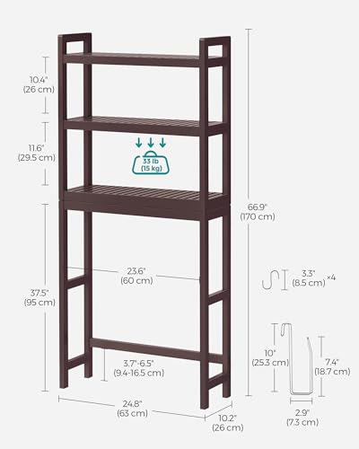 Over The Toilet Storage