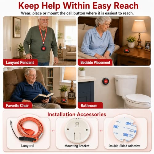 Caregiver Pager Alert Button