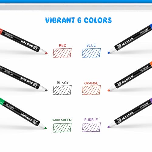 Magnetic Dry Erase Markers with Eraser