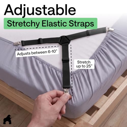 Patented Fitted Bed Sheet Holders for Corners