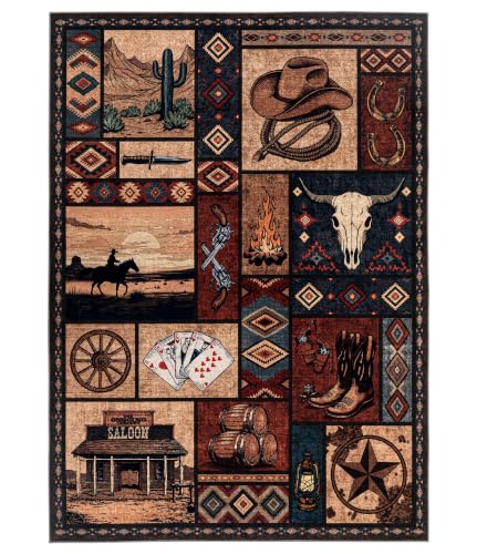 Rustic Cabin Area Rug