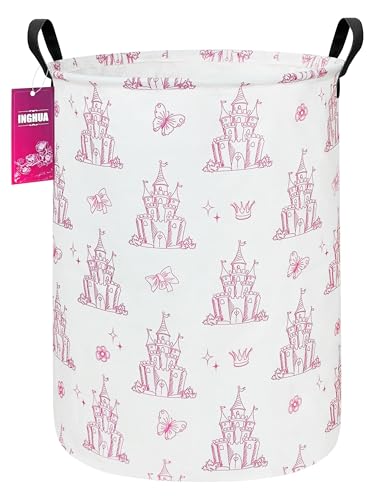 Laundry Hamper Large Canvas Fabric Storage Basket