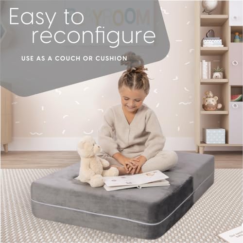 Kids Couch Modular Kids Sofa for Toddler and Baby Playroom