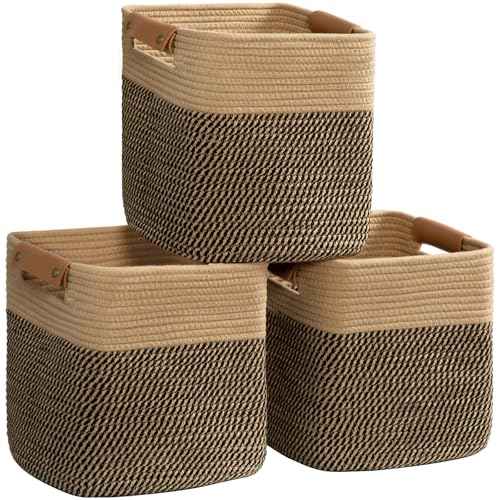 3 Pack Storage Cube Baskets