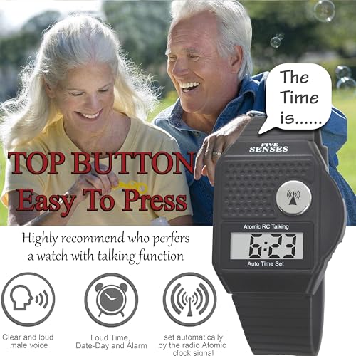 English Atomic Talking Watch