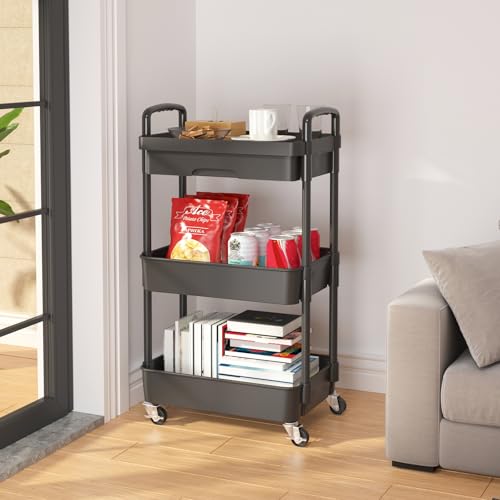 Utility Cart with Drawer & Wheels