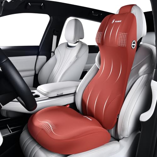 Memory Foam Car Seat Cushion with 2
