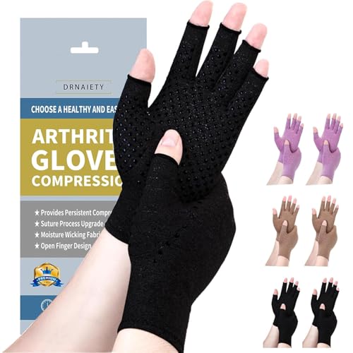 2 Pair Arthritis Compression Gloves for Hand Arthritis