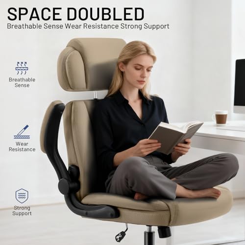 Office Chair Executive High Back Breathable Comfy Desk Chair with Lumbar Support