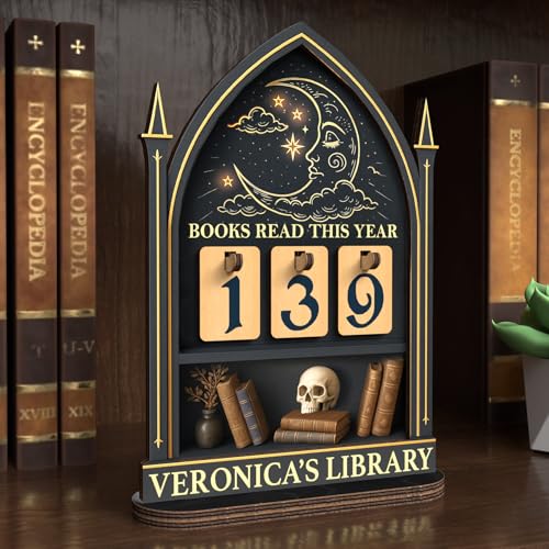 Personalized Books Read This Year Counter
