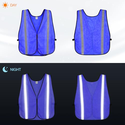 Reflective High Vis Safety Vest Mesh for Men and Women KG0008