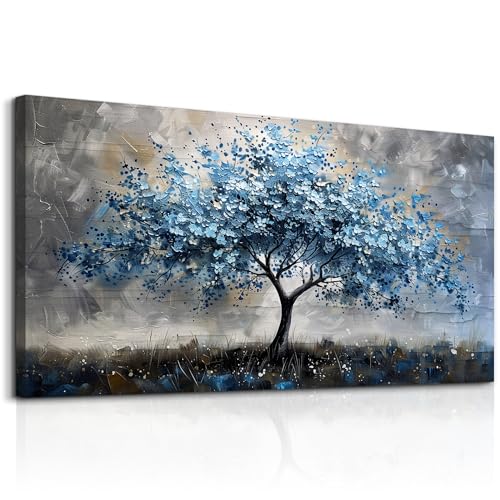 Canvas Wall Art For Bedroom Wall Decor For Living Room Modern Office Artwork For Walls Scenic Painting Forest Tree Landscape Pictures Nature Abstract Decoration Ready To Hang Home Decor