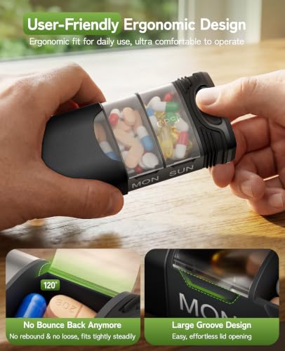 Metal Weekly Pill Organizer