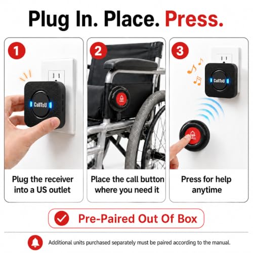 Caregiver Pager Alert Button