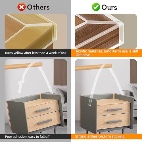Clear Furniture Corner Protectors