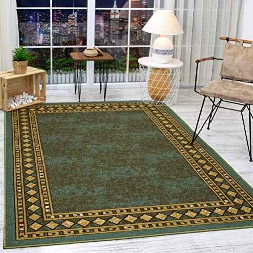 Alfombras Modern Bordered Non