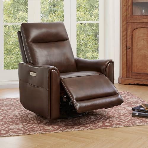 Genuine Leather Recliner Chair for Adults