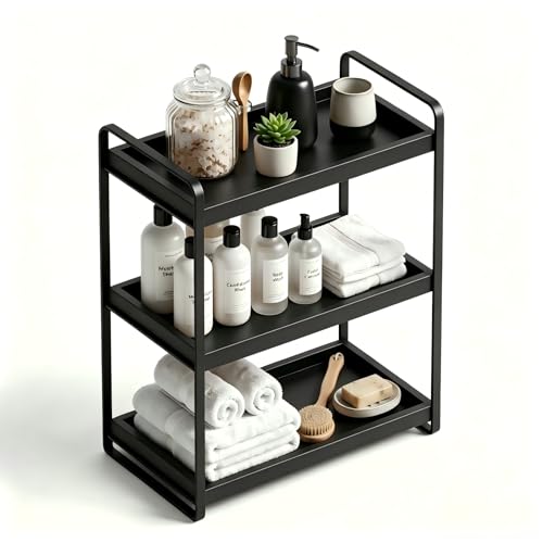 Bathroom Counter Organizer with Basket
