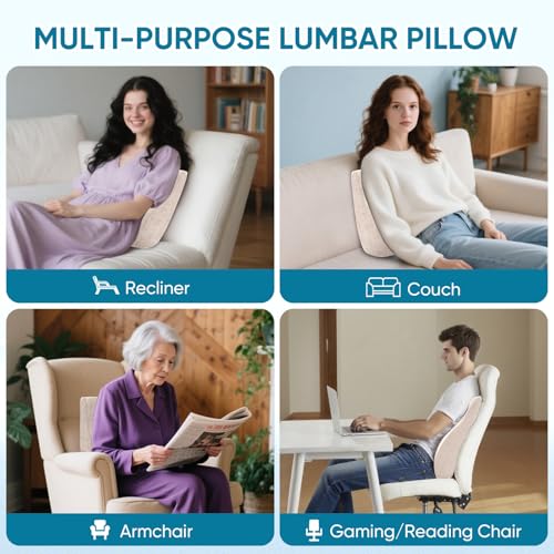 Lumbar Support Pillow for Recliner Chair