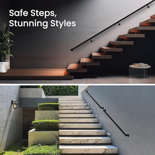 Meranti Aluminum Handrail for Stairs