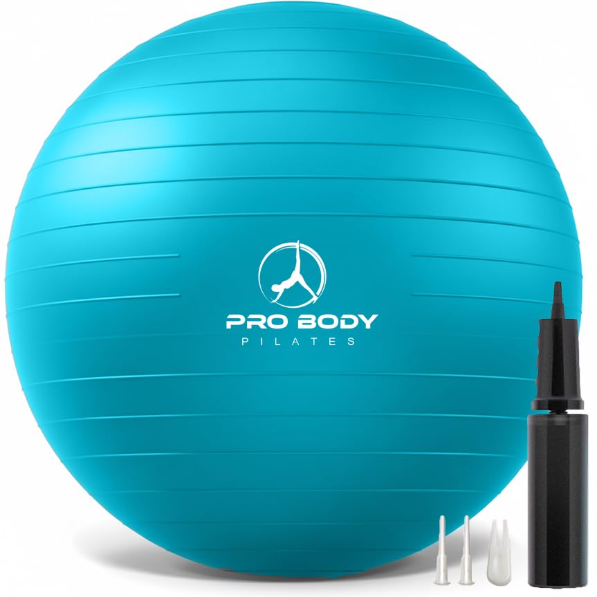 Yoga Ball Vibrant Colors Exercise Ball