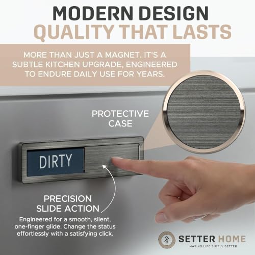 Clean dirty magnet for dishwasher
