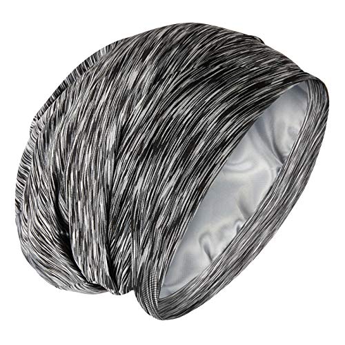 Silk Satin Lined Bonnet Sleep Cap